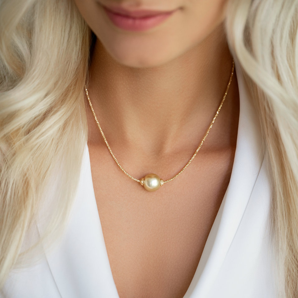 Náhrdelník s perlou Cardi