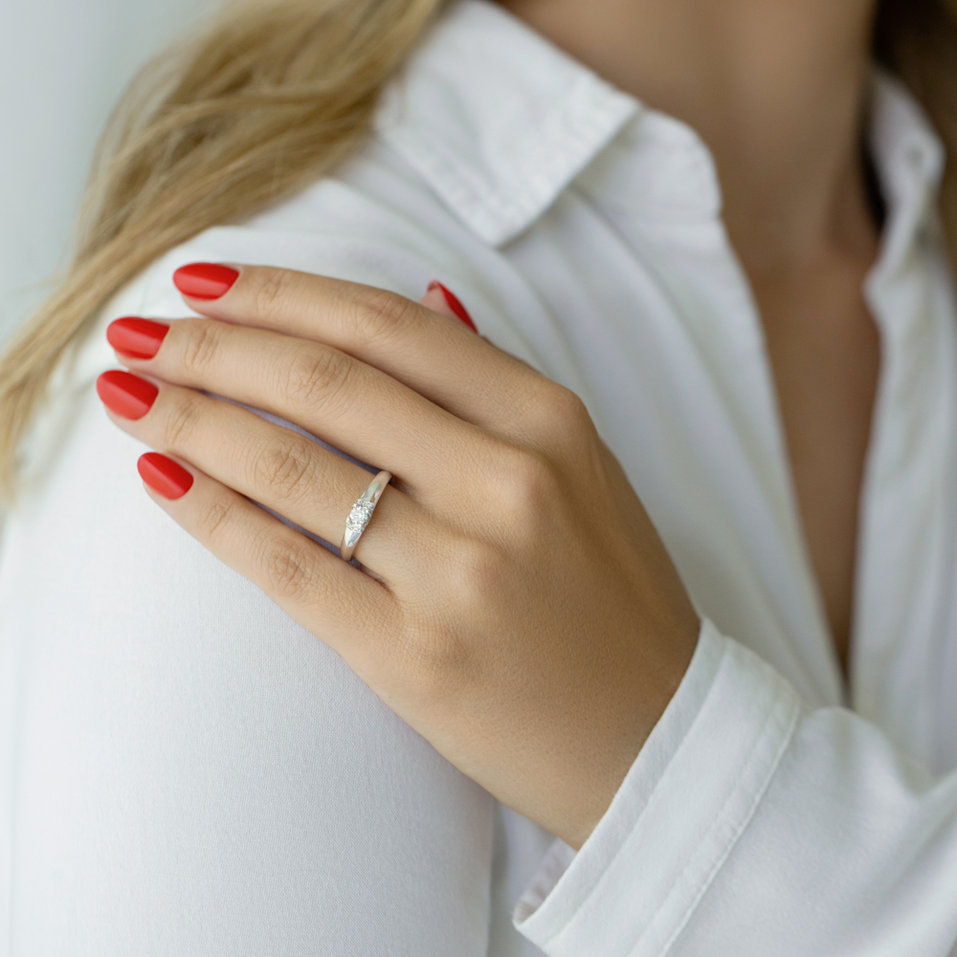 Prsteň s diamantmi Guardian Love