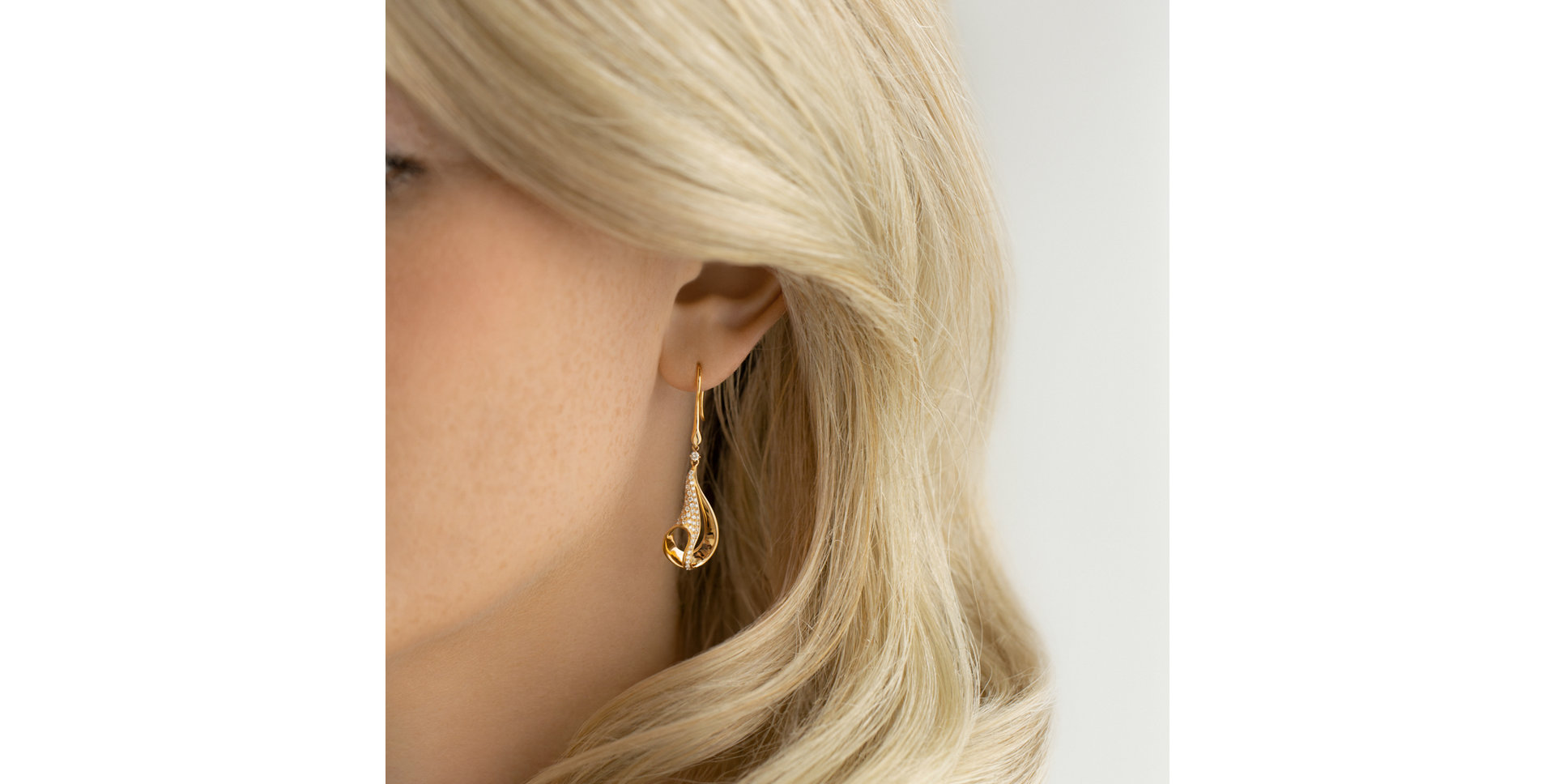 Náušnice s diamantmi Imadus