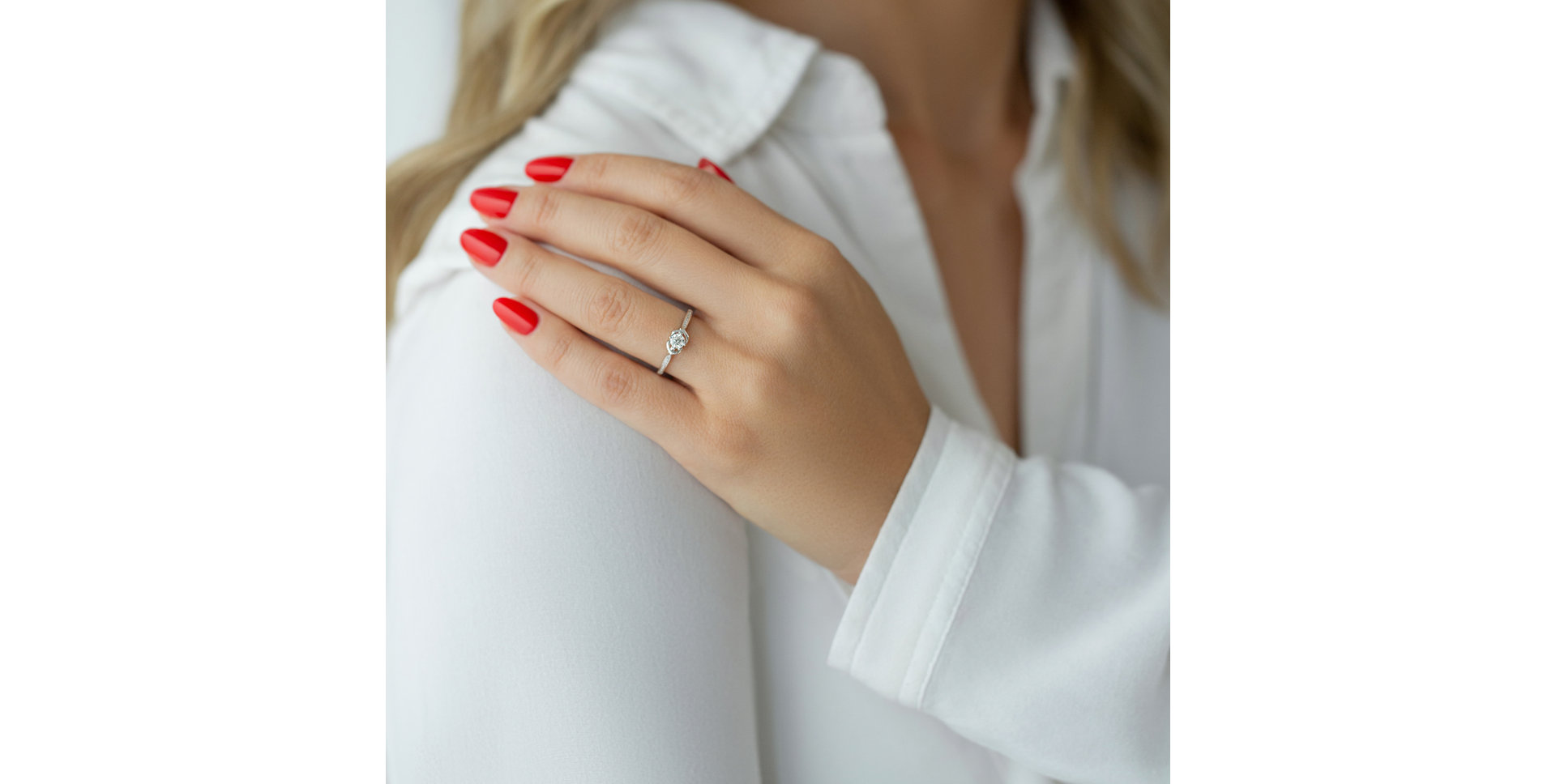 Prsteň s diamantmi Nathan Luck