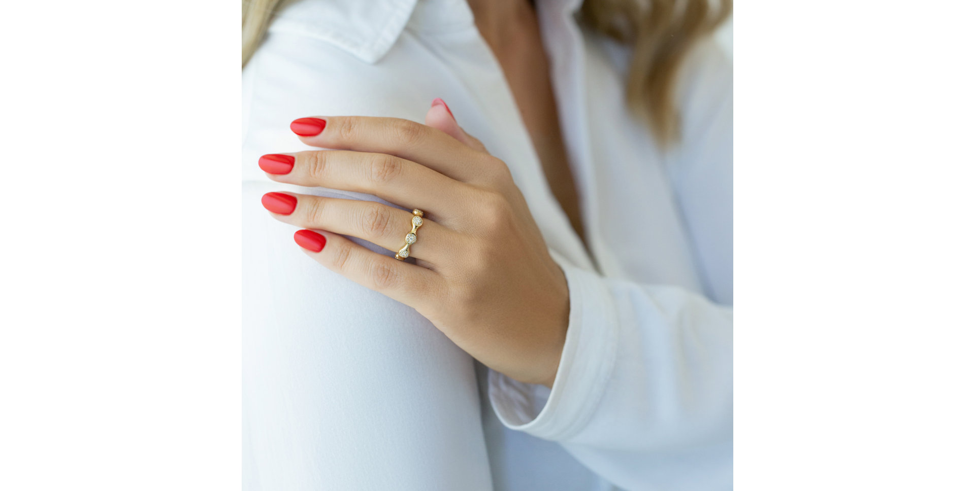 Prsteň s diamantmi Vesper Passion