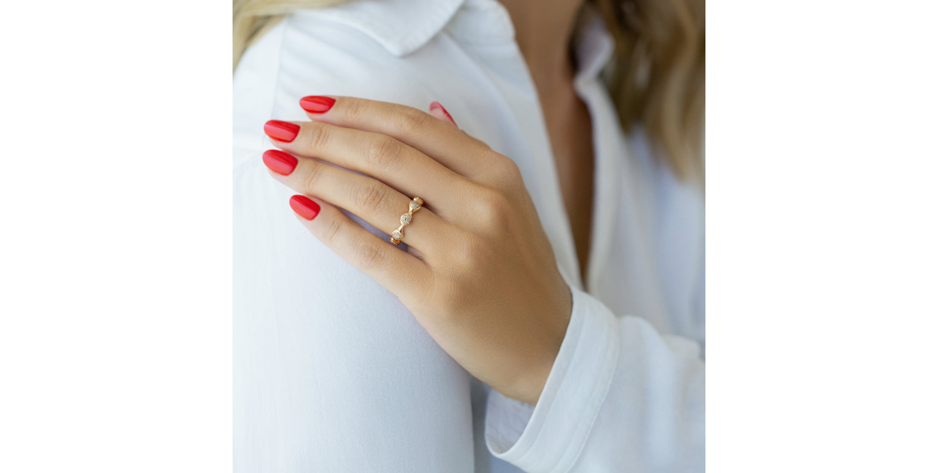 Prsteň s hnedými diamantmi Vesper Passion