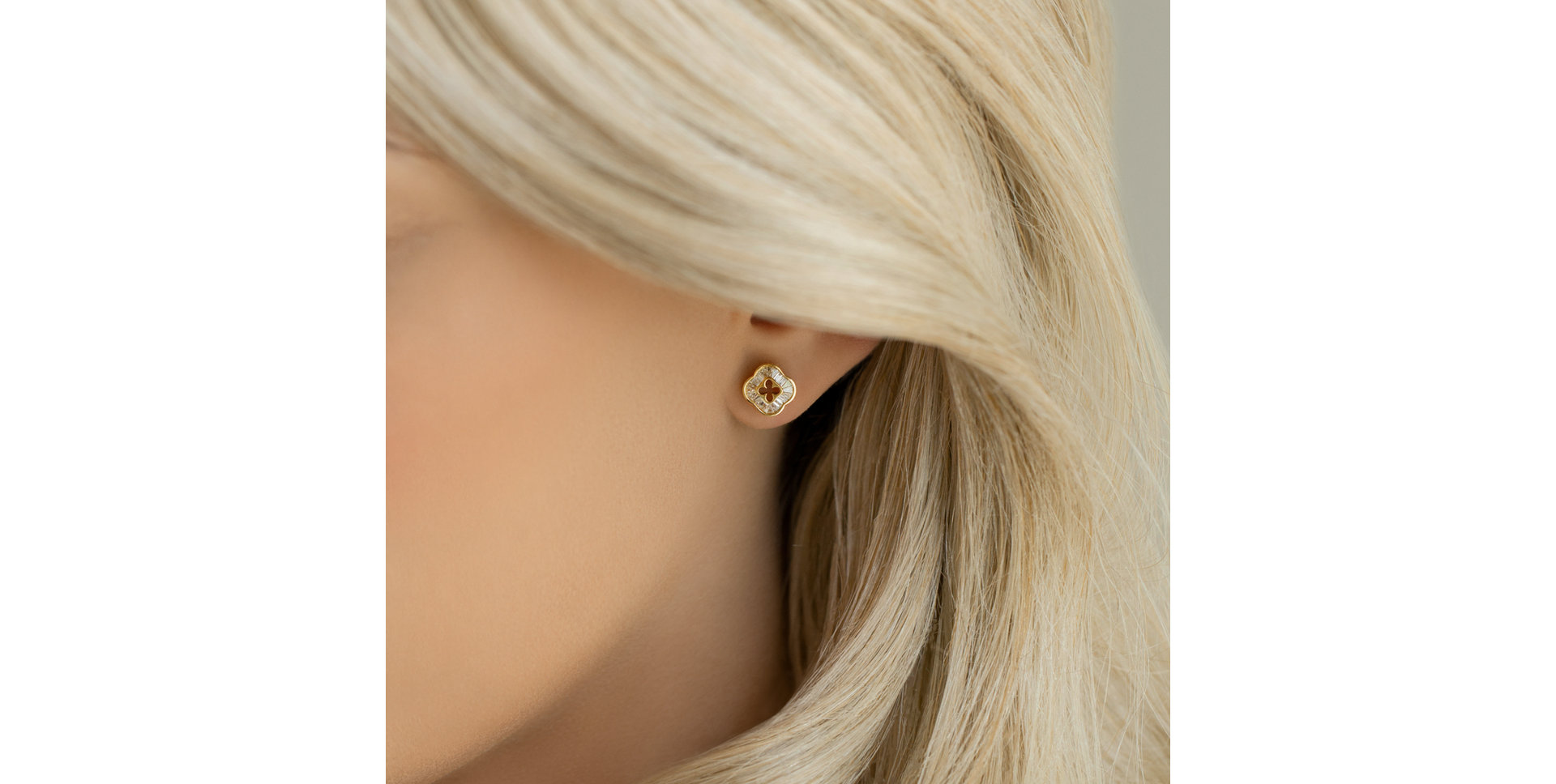 Náušnice s diamantmi Darius