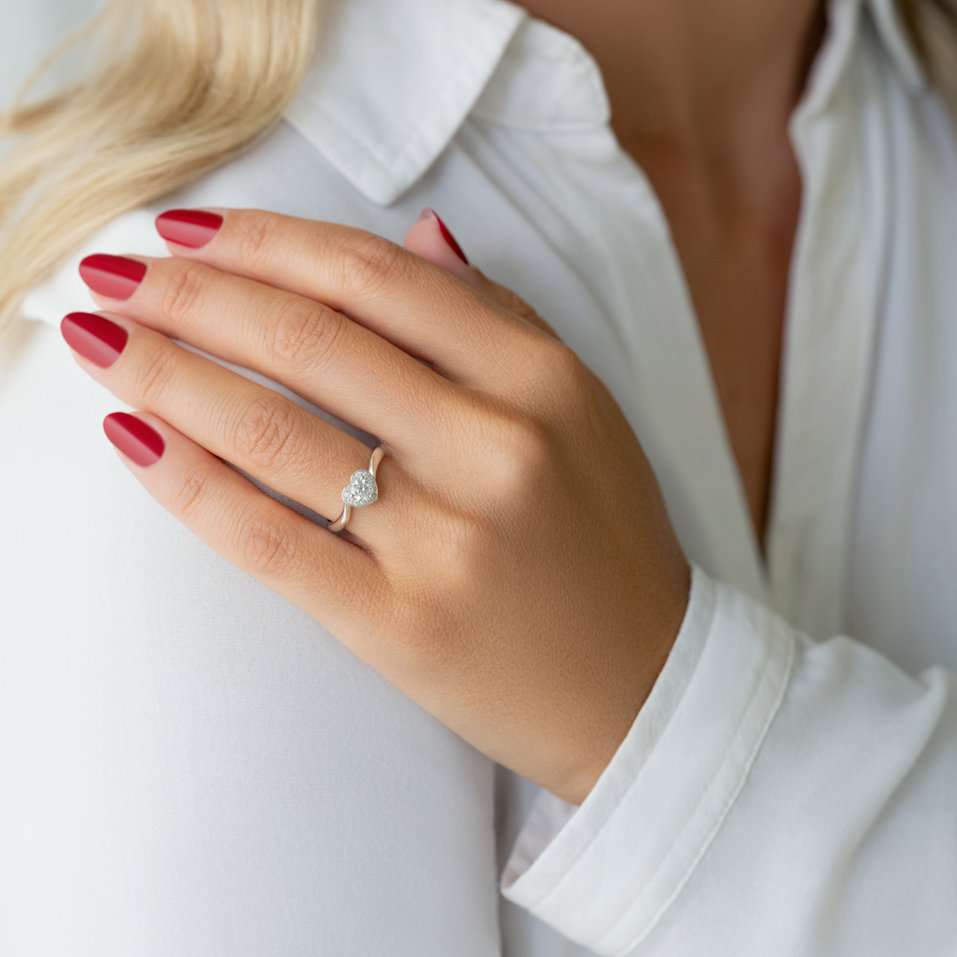 Prsteň s diamantmi Always and Forever