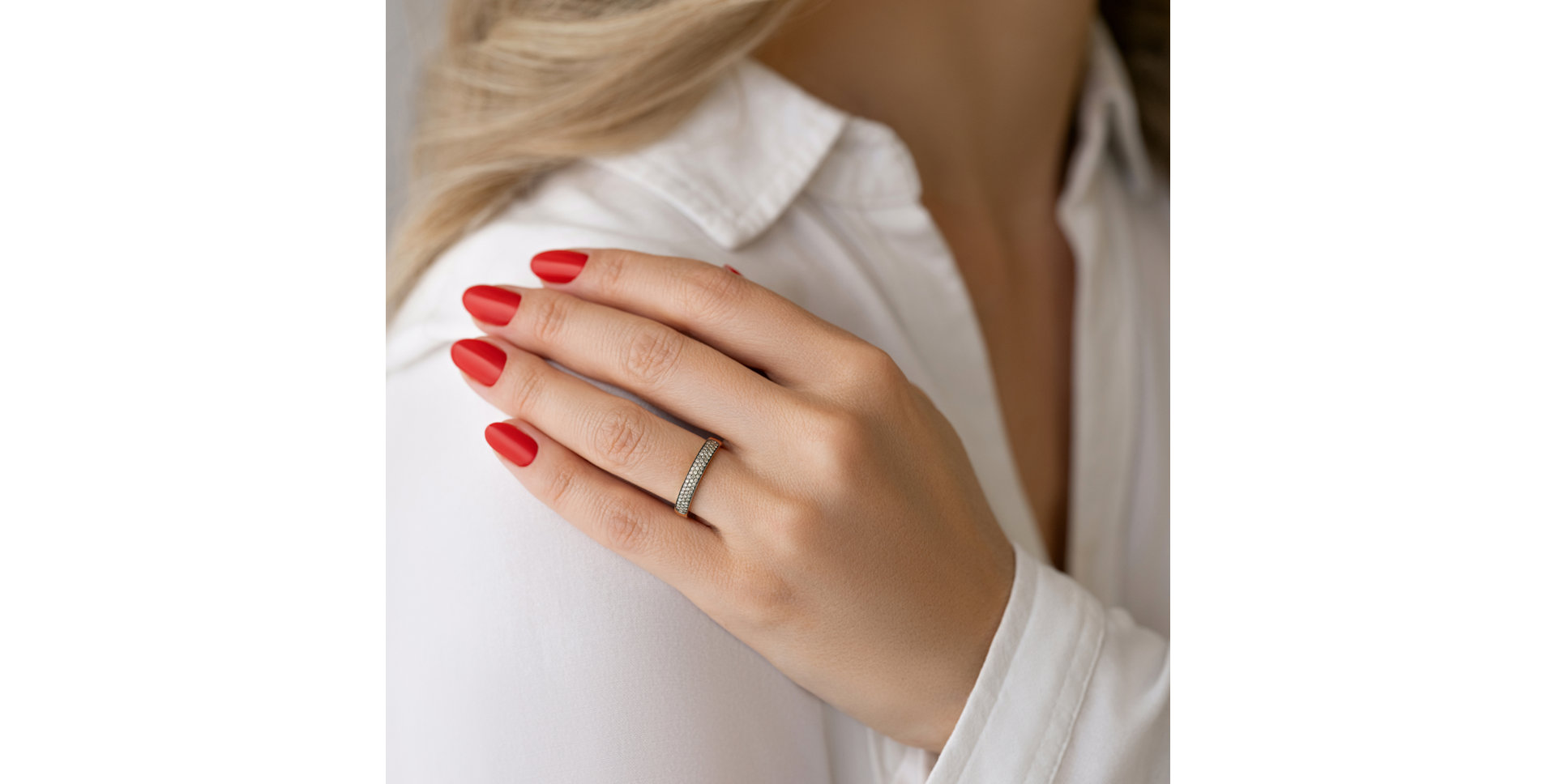 Prsteň s diamantmi Orient Passion