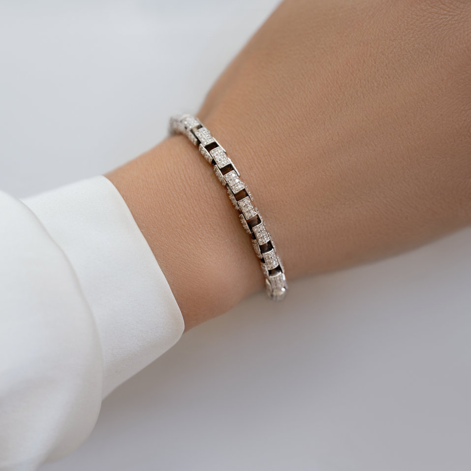 Náramok s diamantmi Witching Night