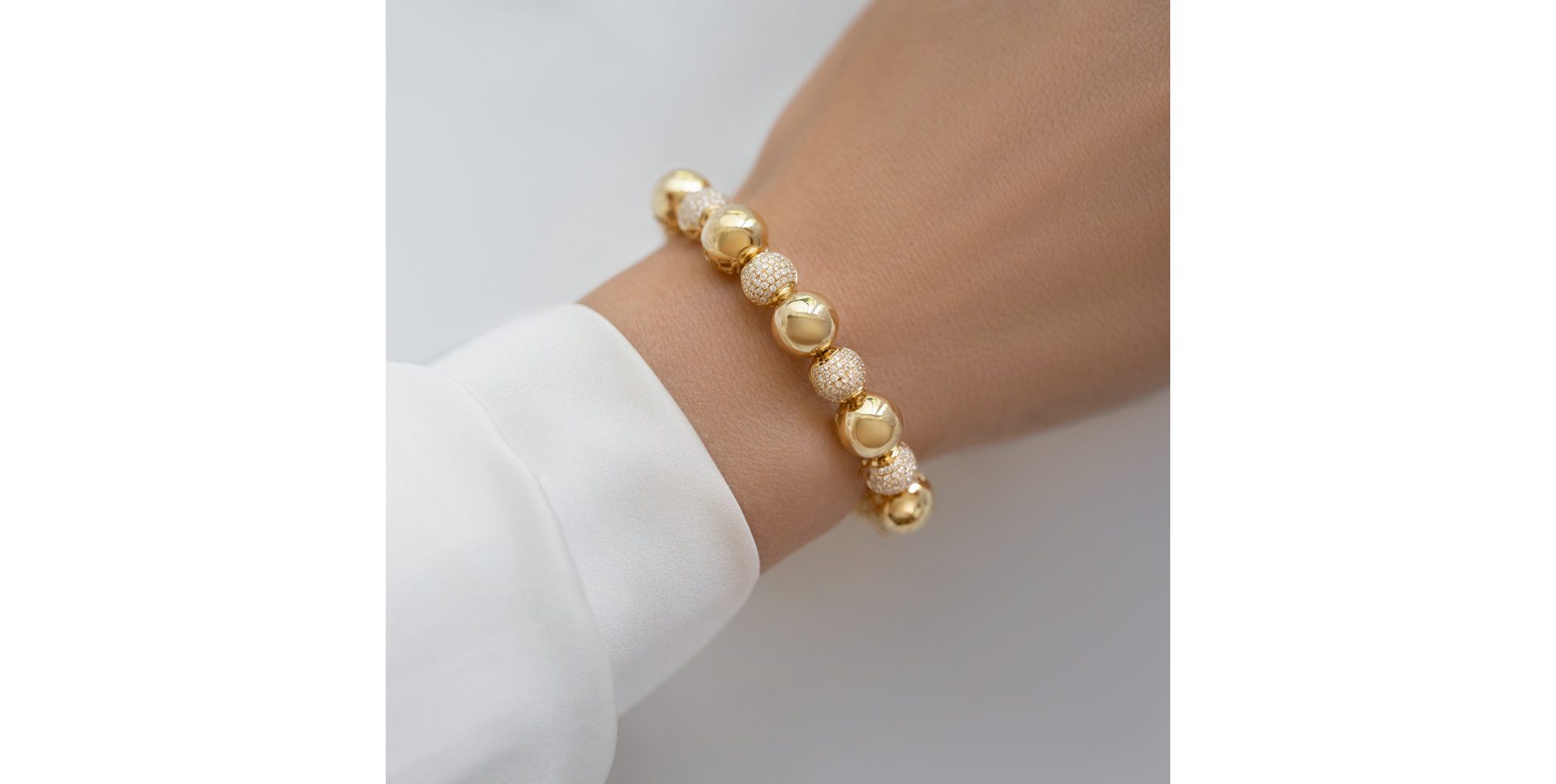 Náramok s diamantmi Royal Band