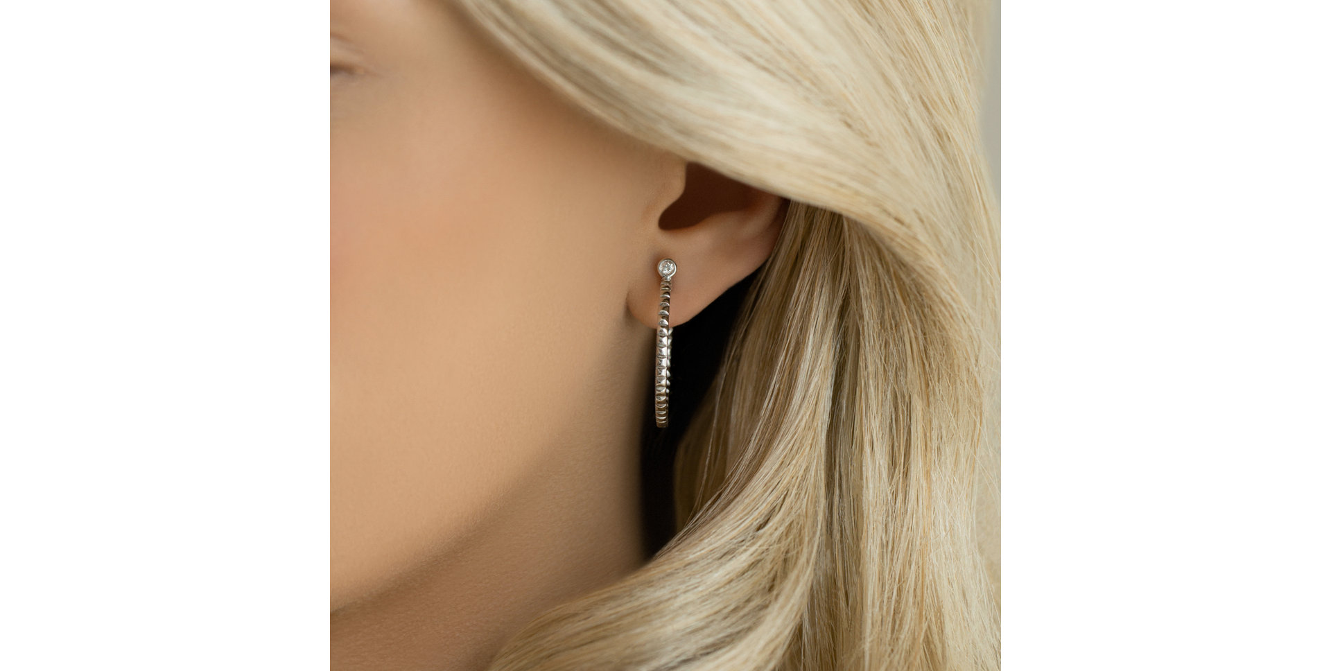 Náušnice s diamantom Sweet Oath