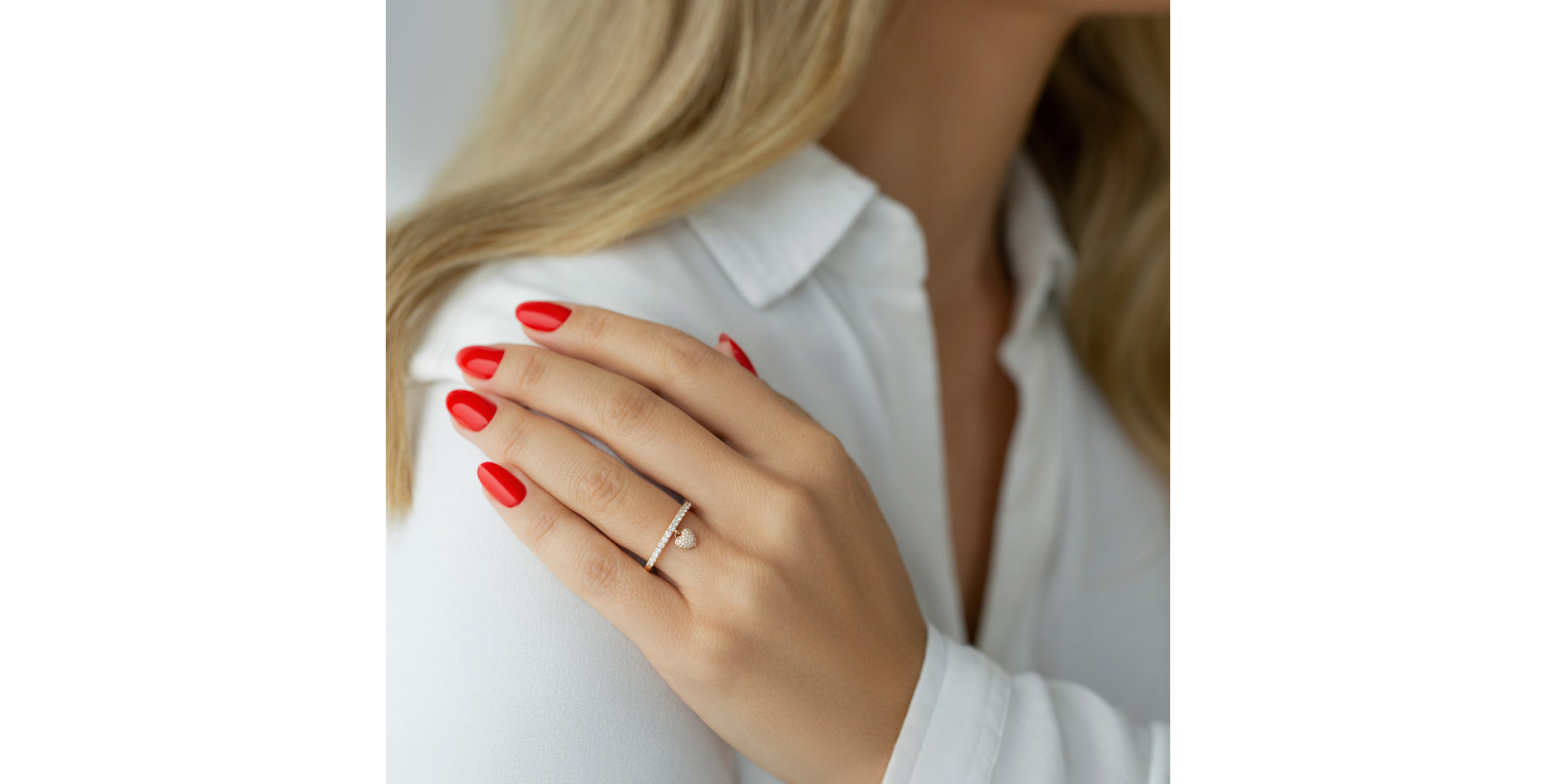 Prsteň s diamantmi Divine Desire