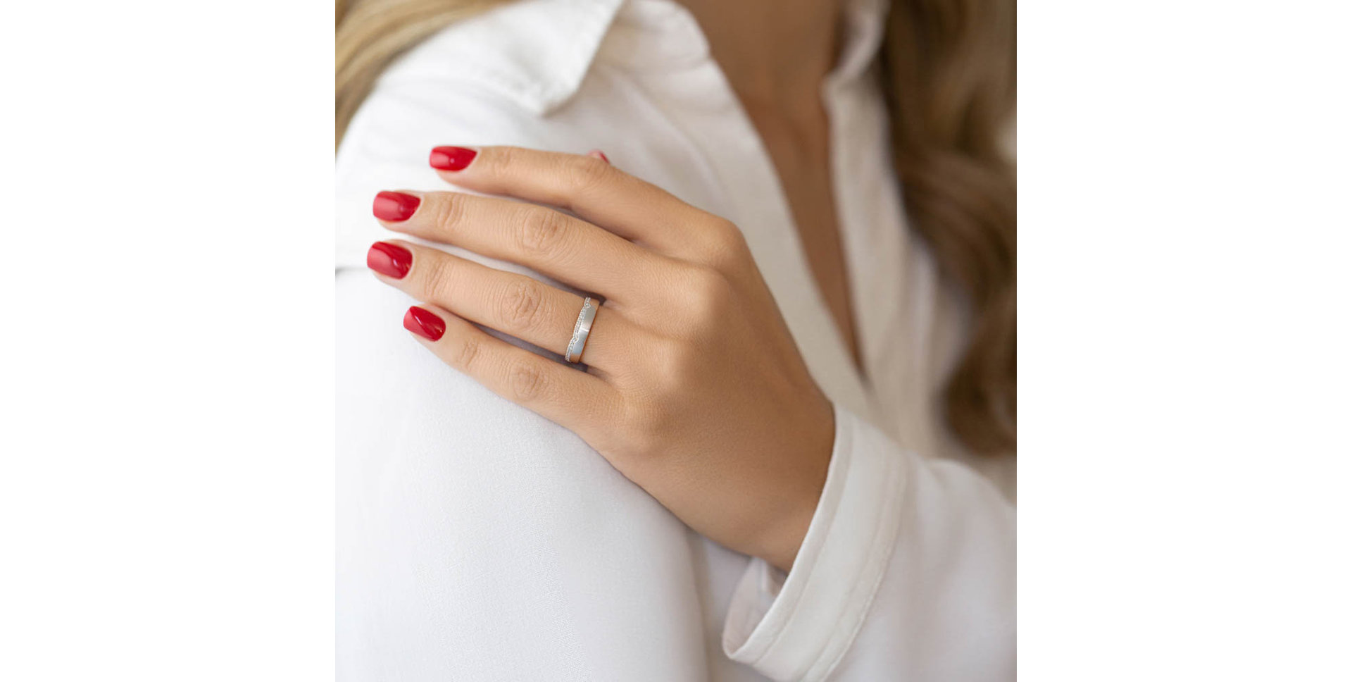 Prsteň s diamantmi Avallion