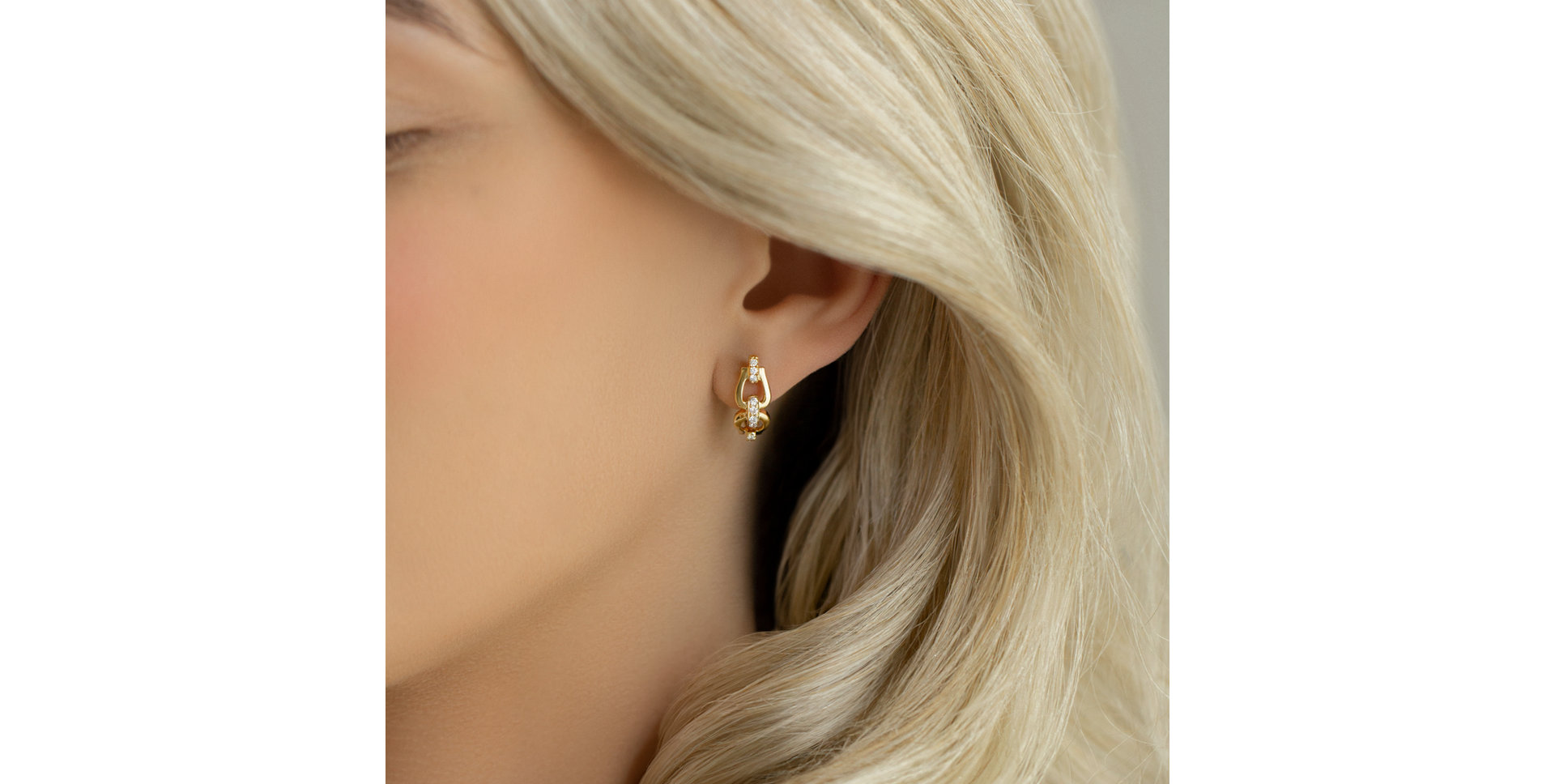 Náušnice s diamantmi Khadijah