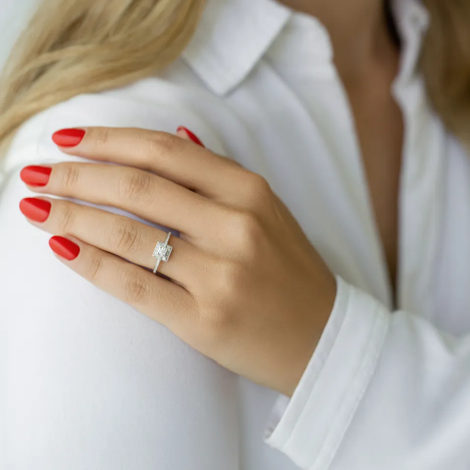 Prsteň s diamantmi Forevermore Love