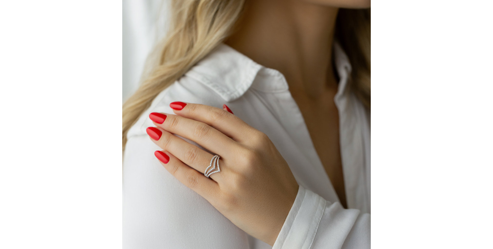 Prsteň s diamantmi Celestial Dreamer