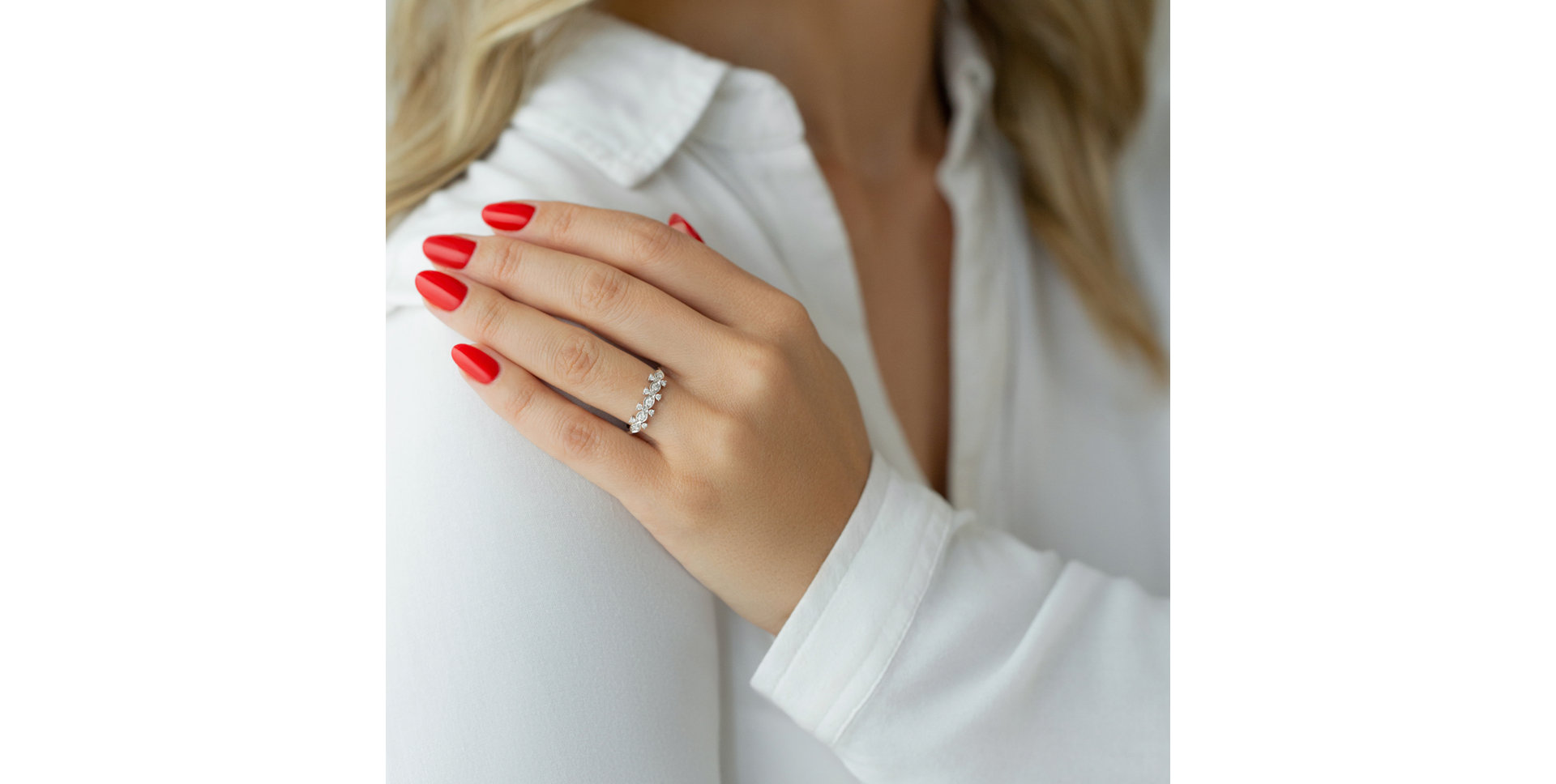 Prsteň s diamantmi Vivacity