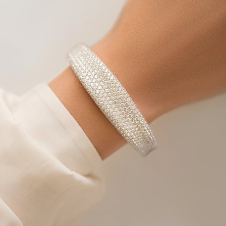Náramok s diamantmi Snake Signature