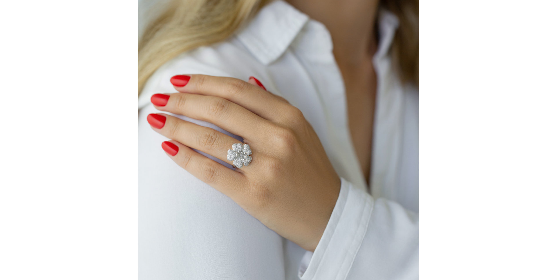 Prsteň s diamantmi Timeless  Primrose