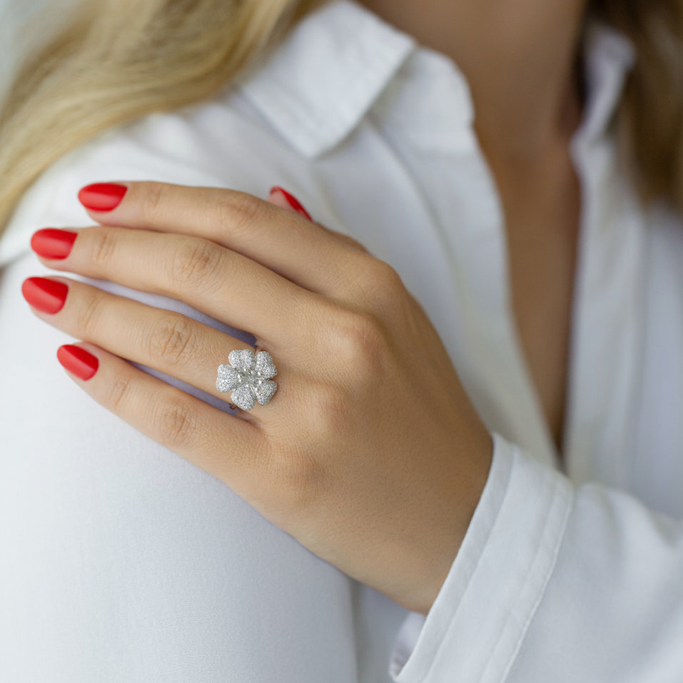 Prsteň s diamantmi Timeless  Primrose