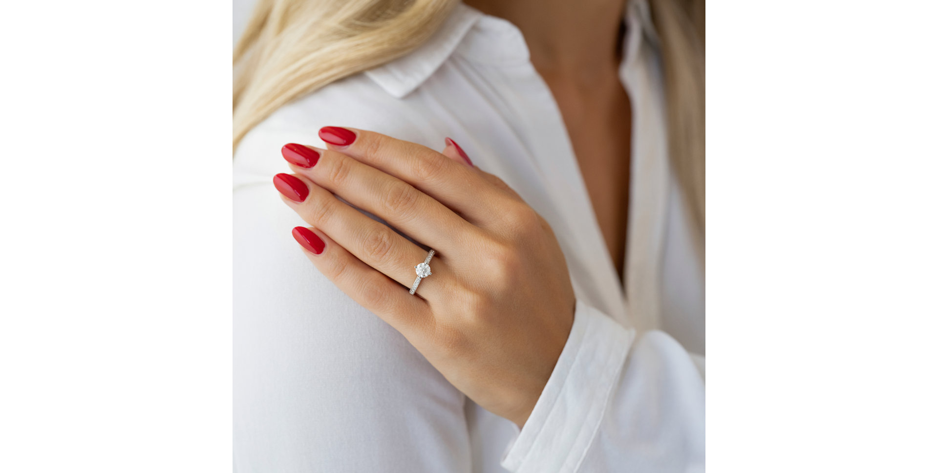 Prsteň s diamantmi Frozen Sparkle