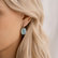 Náušnice s chalcedonom a diamantmi Elegance Petal4