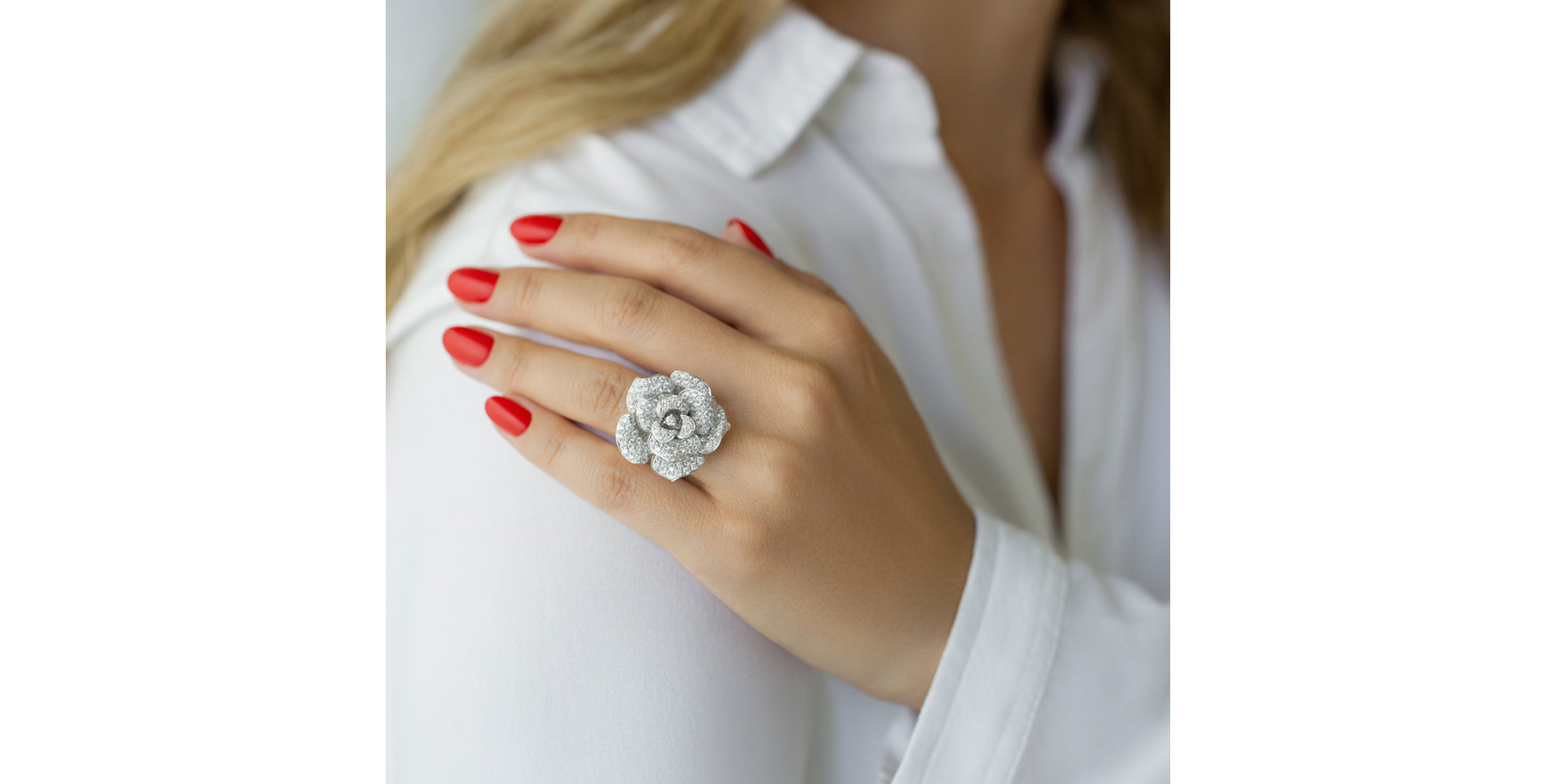 Prsteň s diamantmi Miracle Garden