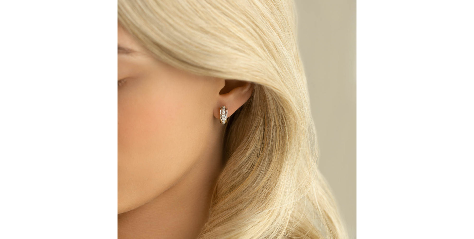 Náušnice s diamantmi Amazing Mosaic