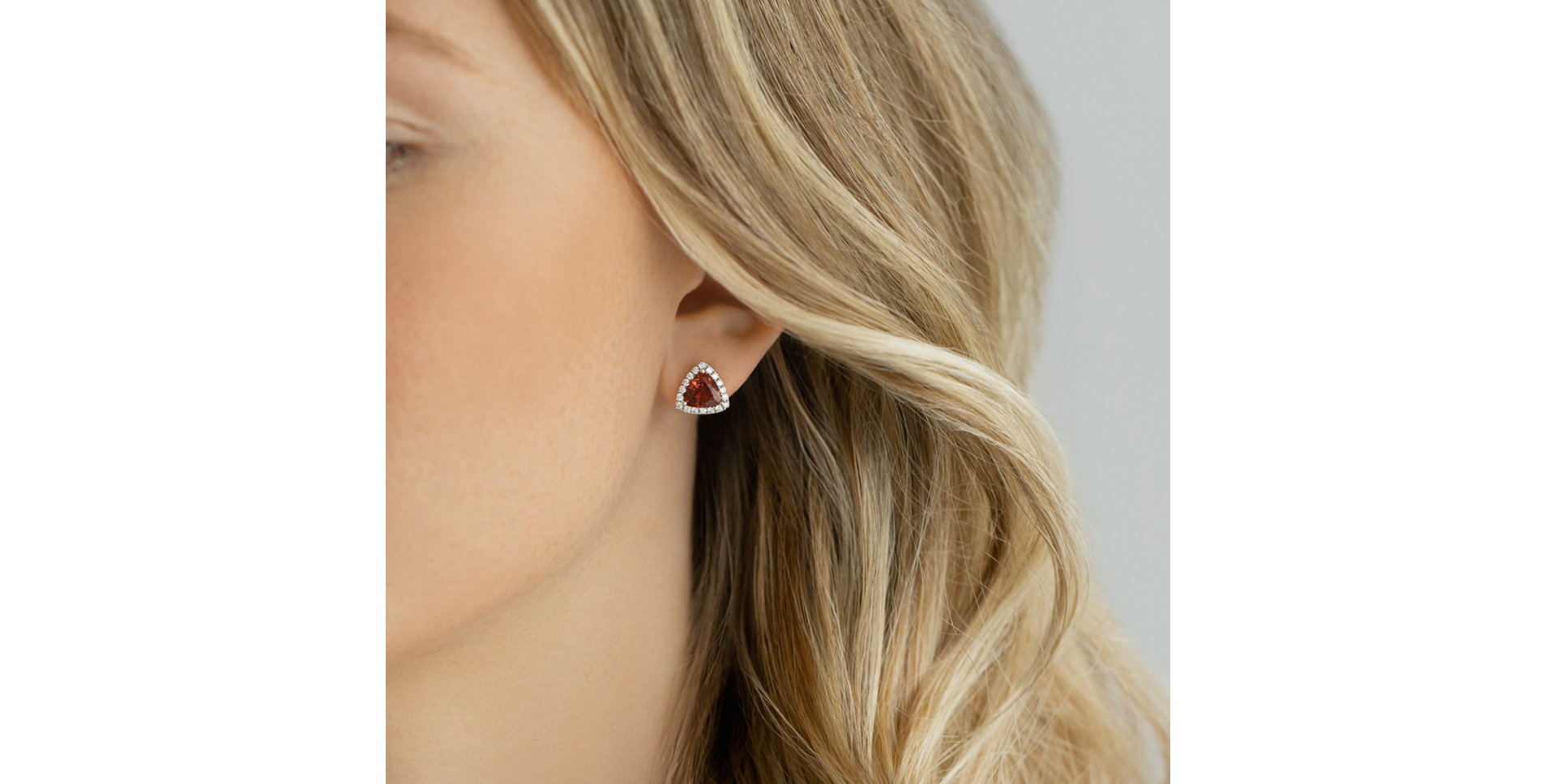 Náušnice s turmalínom a diamantmi Clarisse