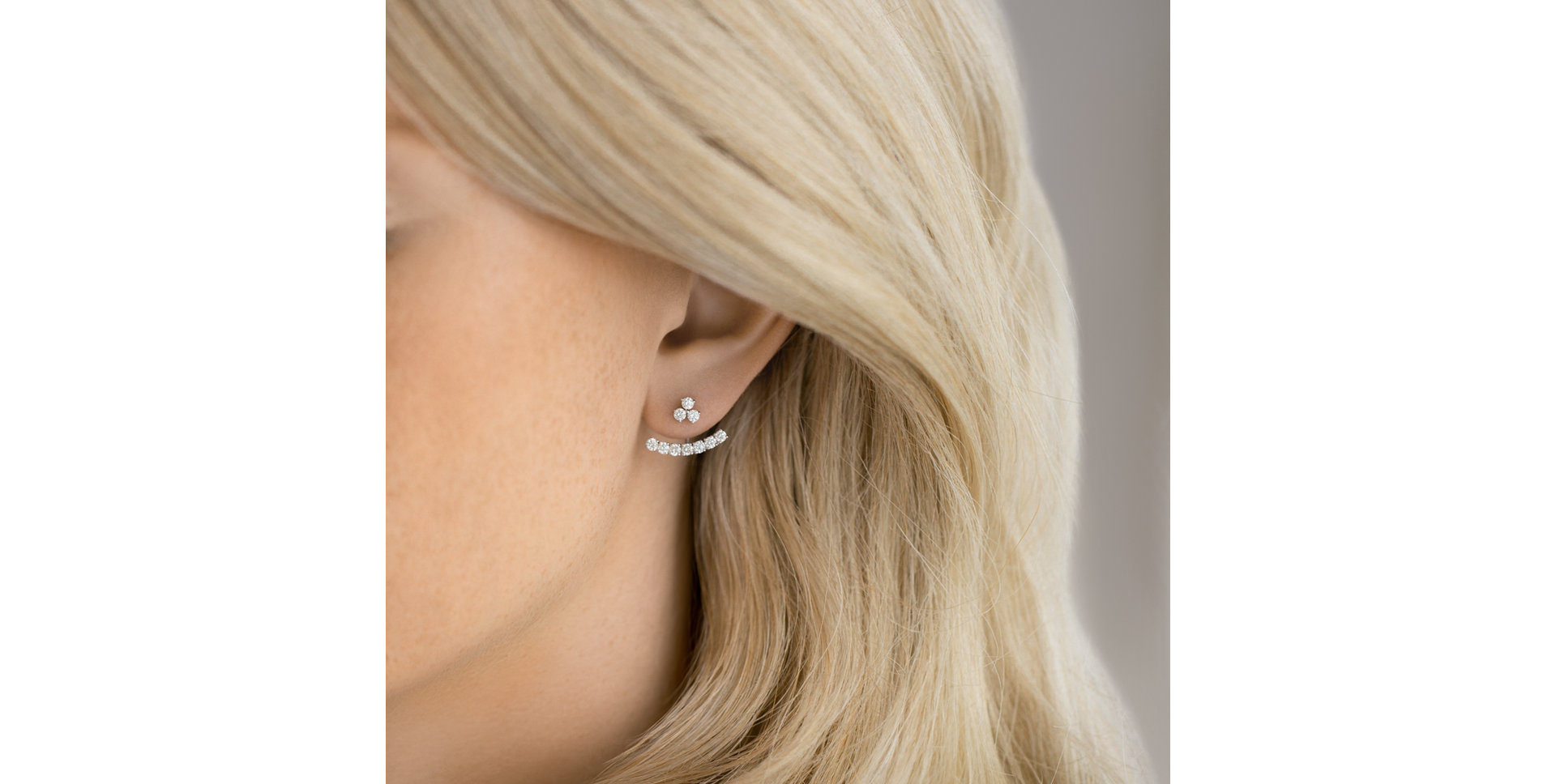 Náušnice s diamantmi Lewharre
