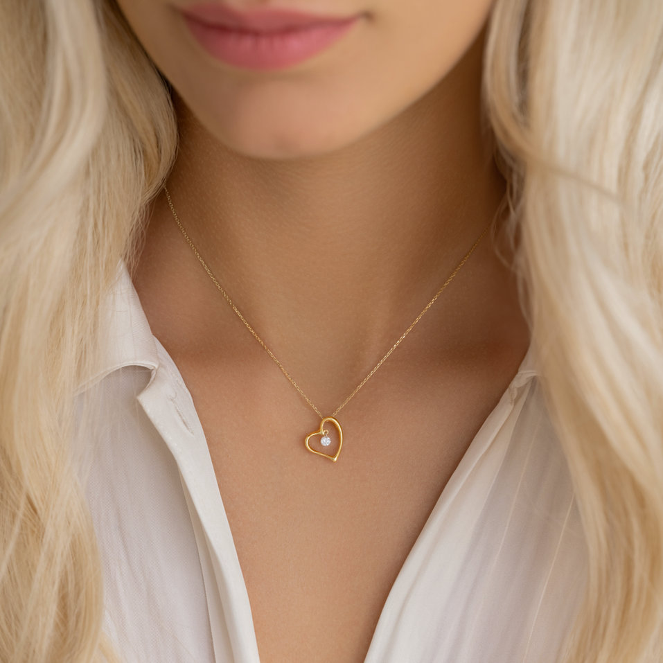 Přívěsok s diamantom Jacinthe