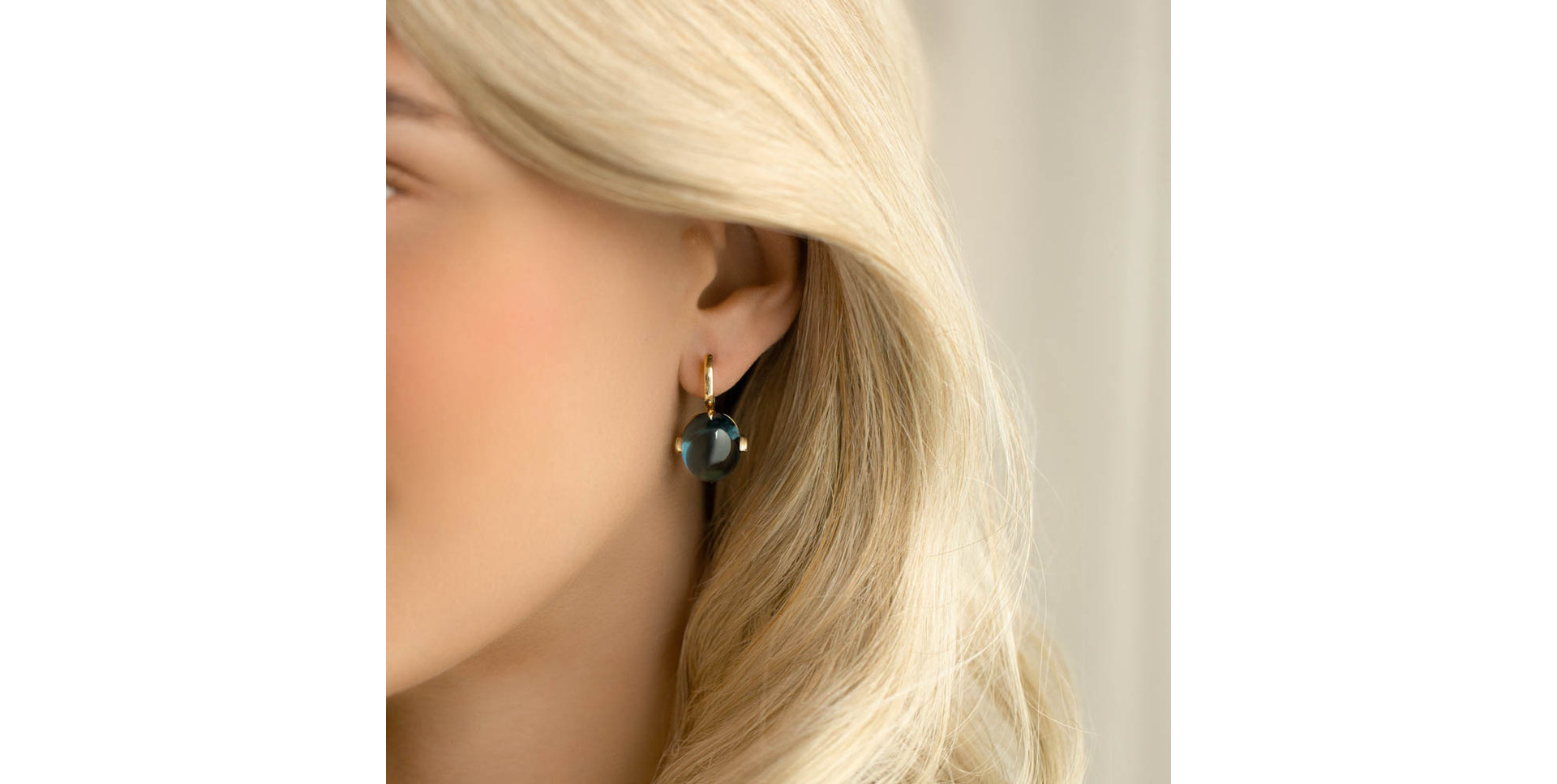 Náušnice s ametystom diamantmi Shining Grace