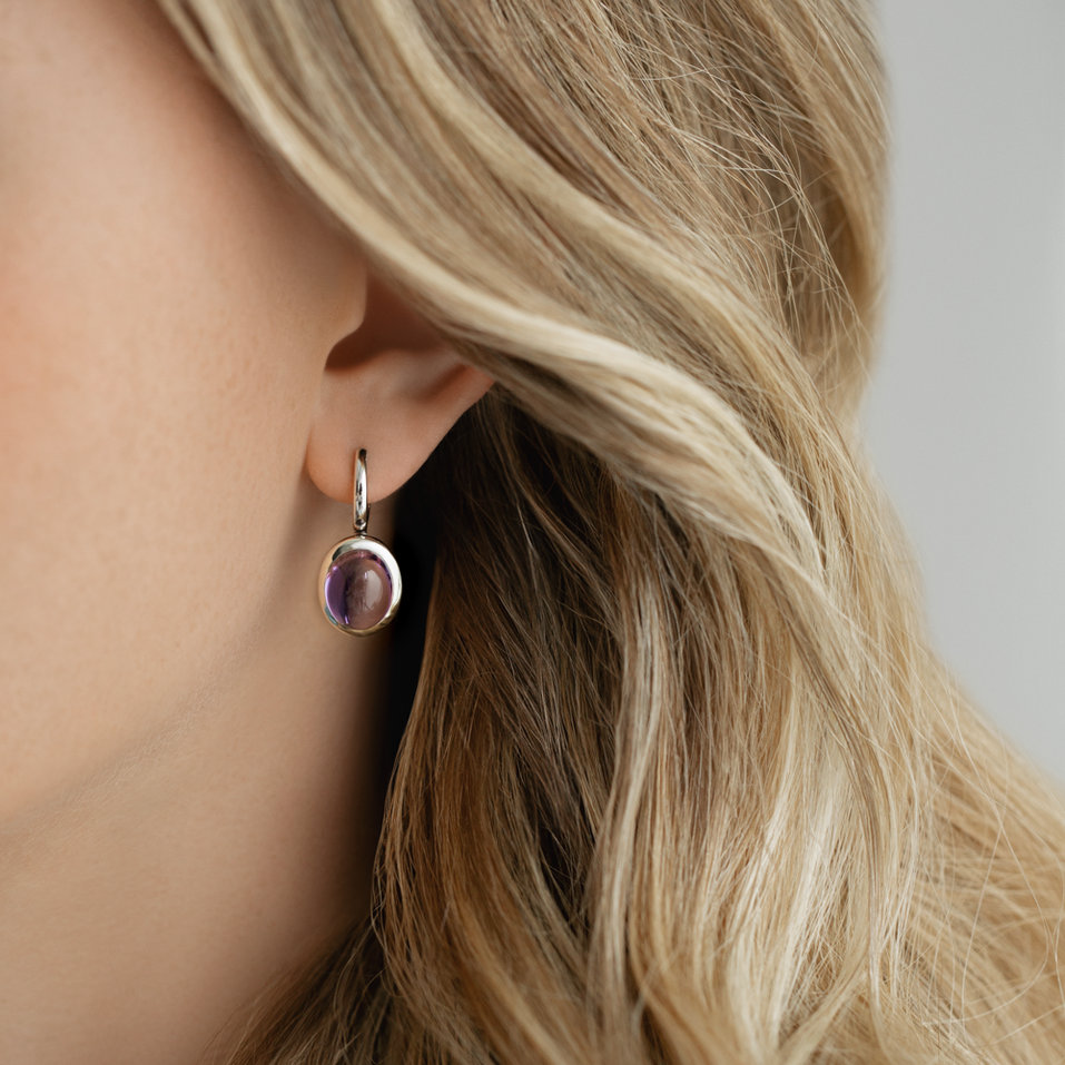 Náušnice s topásom Alchemy Heaven