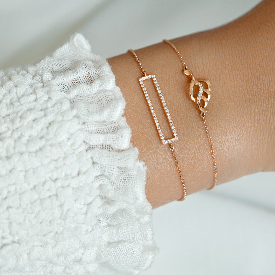 Náramok s diamantmi Simple Sparkle