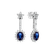 Náušnice s zafírom a diamantmi Stellar Diana3
