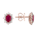 Náušnice s rubínom a diamantmi Mary Magdalene3