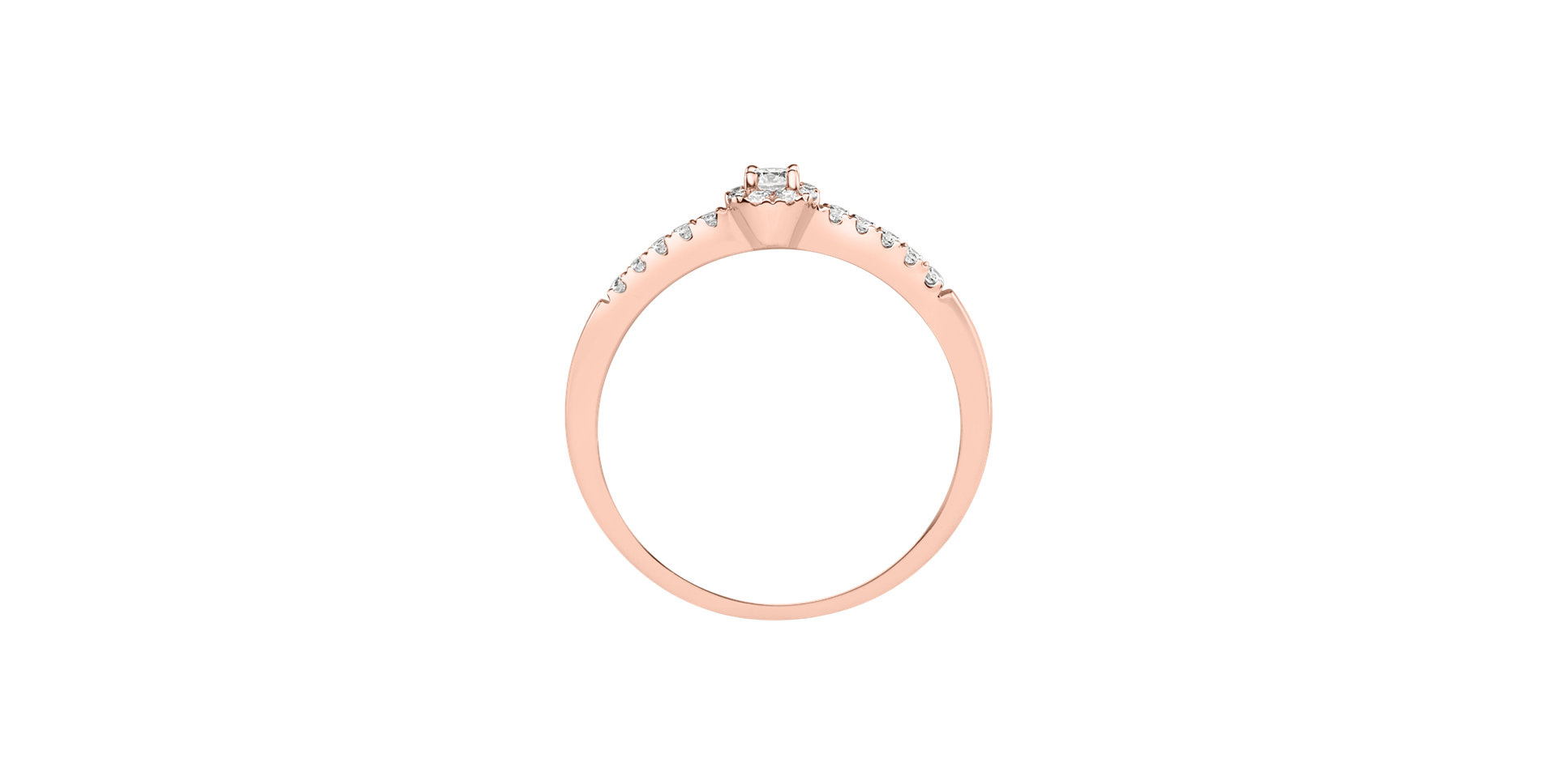 Prsteň s diamantmi Eternal Sparkle