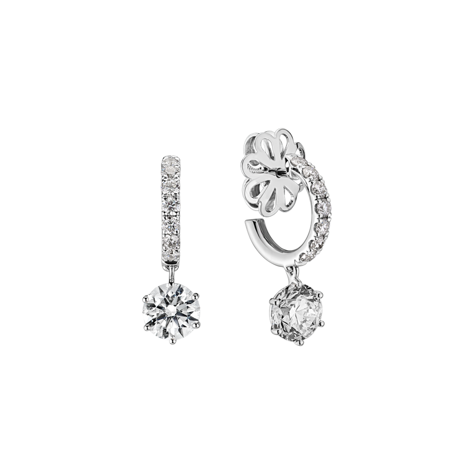 Náušnice s diamantmi Findabair