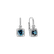 Náušnice s bielymi a modrými diamantmi Rossiel3