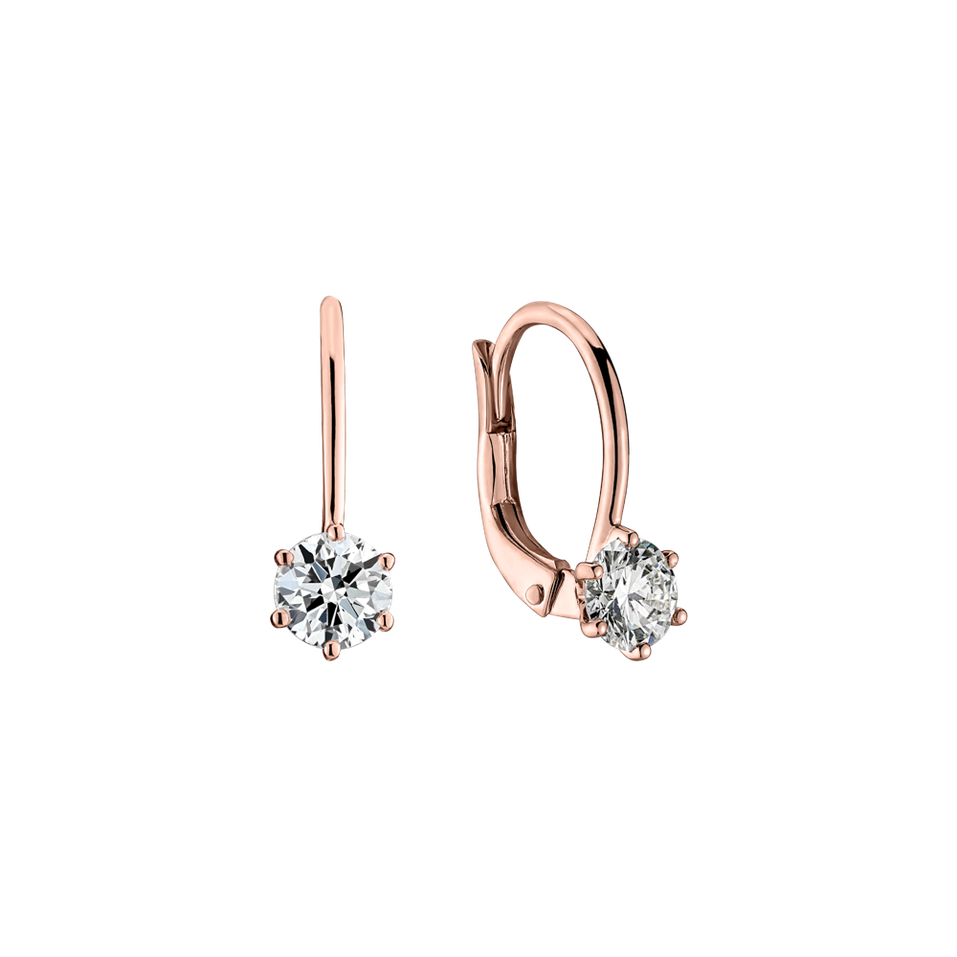 Náušnice s diamantmi Everyday Glow