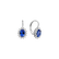 Náušnice s diamantmi a tanzanitom Princess Sparkle3