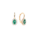 Náušnice s diamantmi a smaragdom Princess Sparkle3