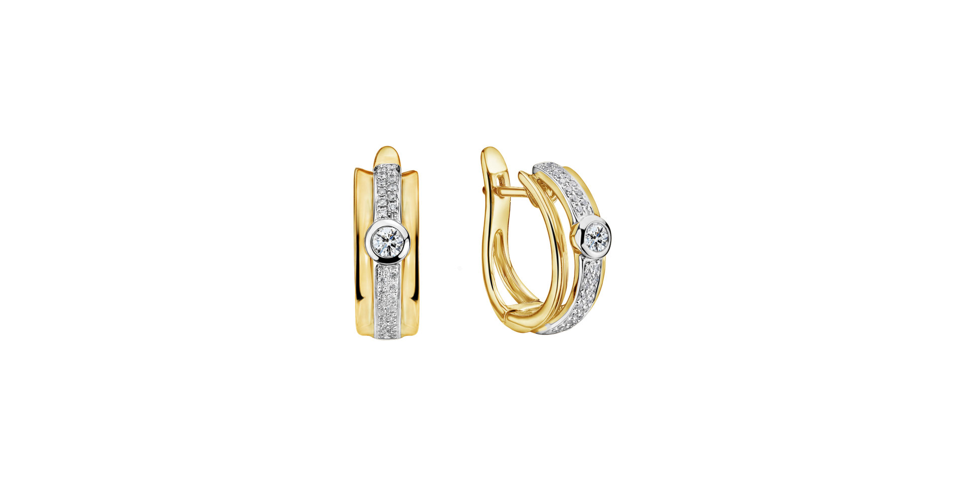 Náušnice s diamantmi Fairytale Sparkle