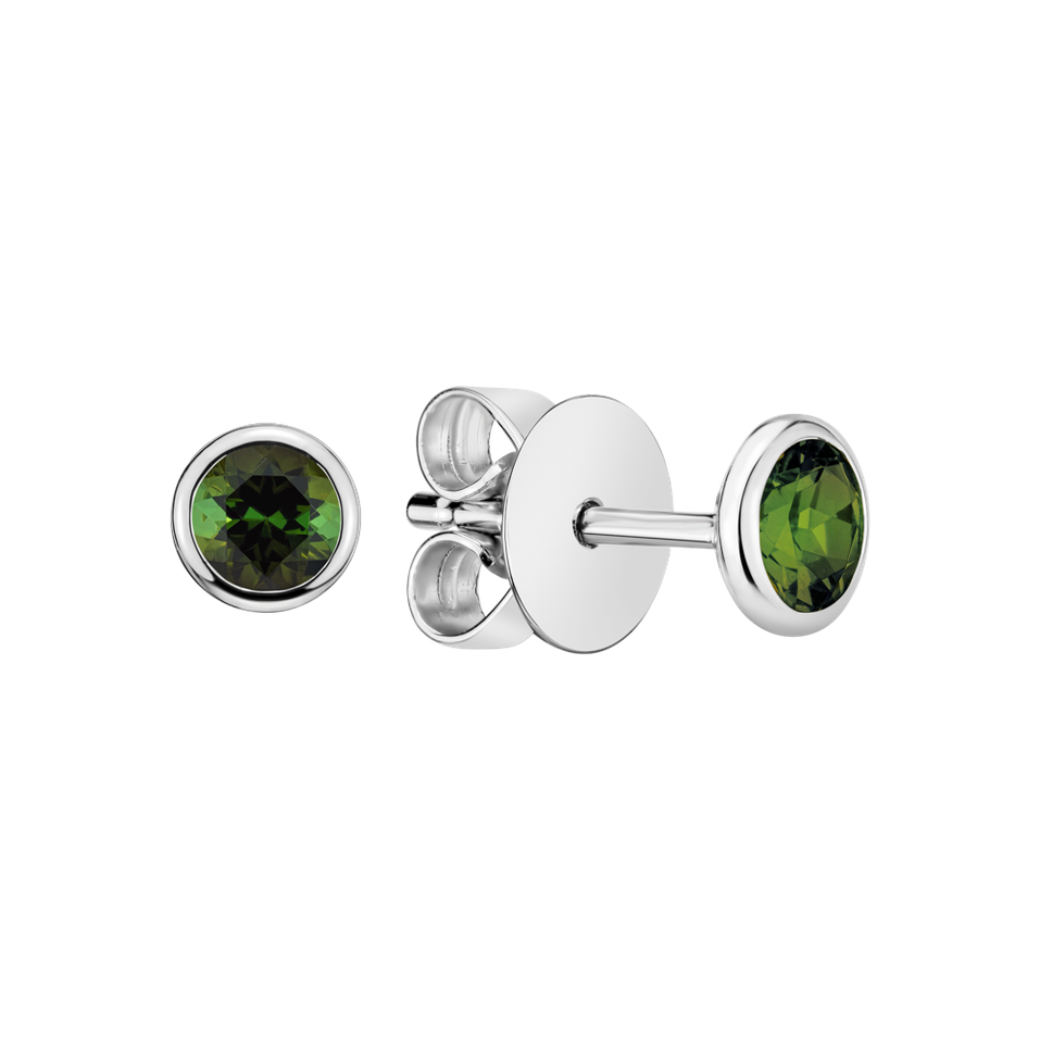 Náušnice s turmalínom Shiny Dots