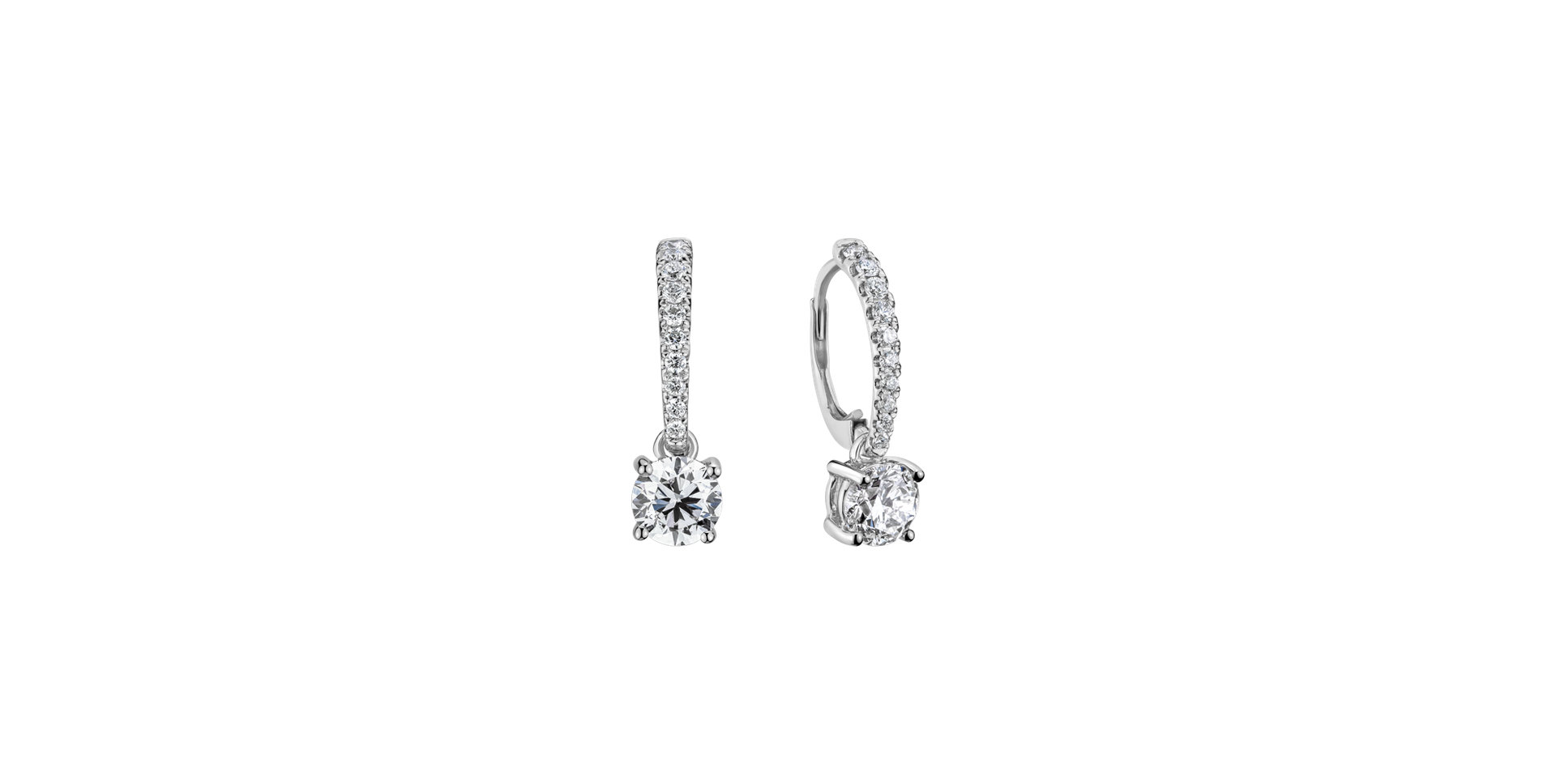 Náušnice s diamantmi Queen Ellena