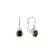 Náušnice s diamantom a turmalínom Lux3