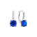 Náušnice s diamantmi a tanzanitom Calliope3