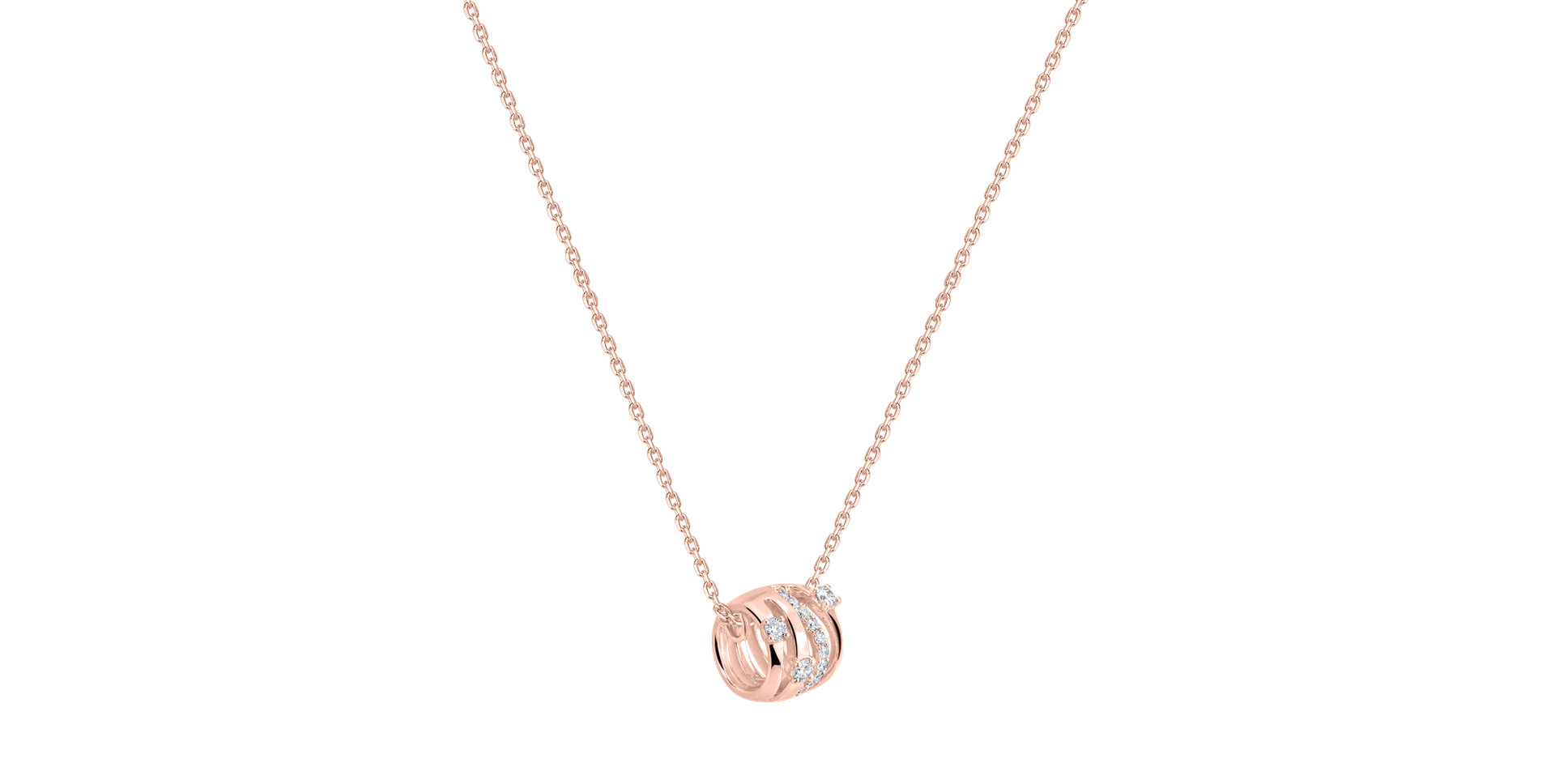 Náhrdelník s diamantmi Tilda