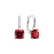 Náušnice s diamantmi a rubínom Calliope3