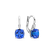 Náušnice s diamantom a tanzanitom Cassian3