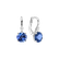 Náušnice s diamantom a tanzanitom Noctir4