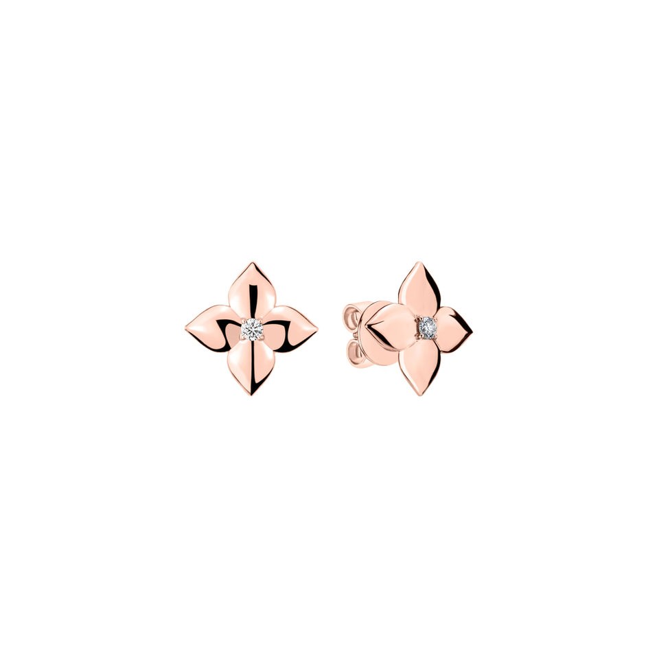 Náušnice s diamantom Lily's Grace