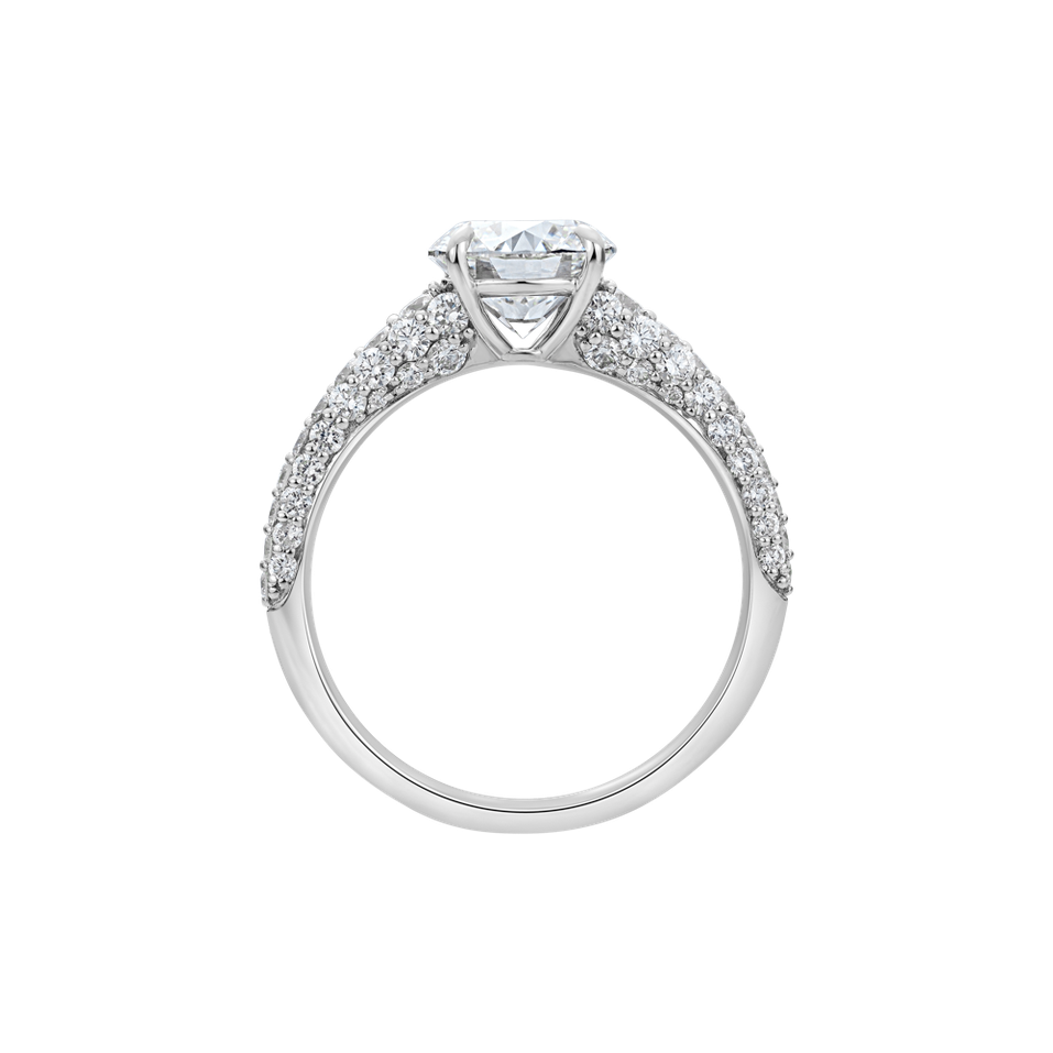 Prsteň s diamantmi Spark the Night